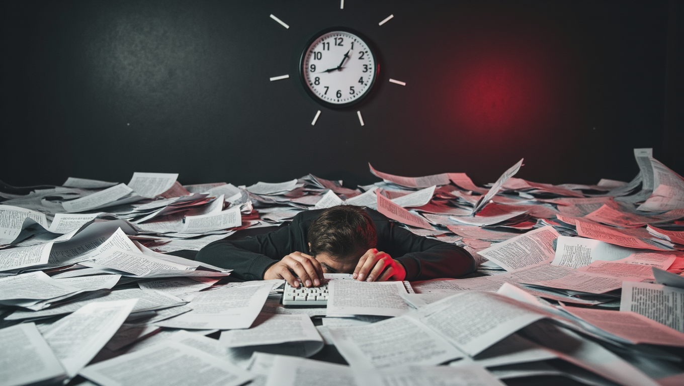Manual data entry killing productivity — the hidden time cost