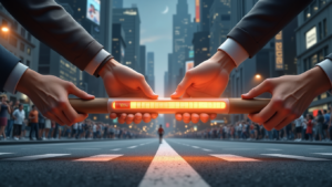 Remote team passing campaign execution across time zones