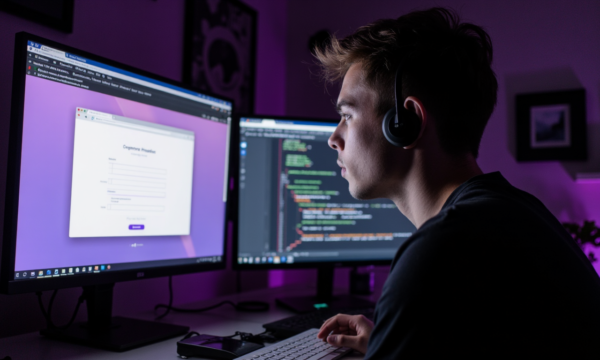 SEO workflow automation extension filling a directory submission form automatically